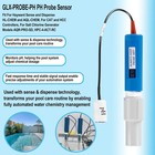 Glx-probe-ph  glx-probe-orp Replacement Ph Probe Sensor For Hayward Sense Dispen