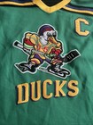 Classic Reels Mighty Ducks  96 Charlie Conway Hockey Jersey Green Men s Xl
