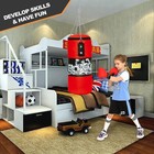 Heavy Boxing Punching Bag Kids Training Gloves Set Kicking Mma Workout Unfilled