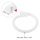 Flexible Molding Trim  20 Inch Quarter Round Molding Water Barrier  White