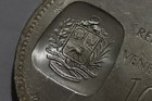               Venezuela 10 Bolivares 1973 Silver Simon Bolivar High Grade B84  k3771