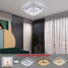 Crystal Ceiling Light Led Chandelier Flush Mount Light Fixture Ceiling Lamp