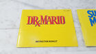 Lot Of 3 Nes Dr  Mario  Super Mario 3   Insert Nintendo Instruction Manuals Only