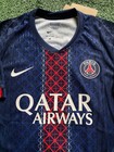 Psg 2025 Home Soccer Jersey Player Version Size Up