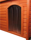 Vinyl Dog Door Flap  Fits 12 X 16 7-in Wooden Dog House Opening  Replacement Dog