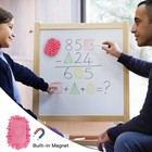 4 Pieces Magnetic Microfiber Shag Whiteboard Eraser Washable For Markers Chalk