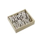 Jam Paper Wood Clip Clothespins Small 7 8 Inch White Clothes Pins 2230717360