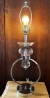 Vintage Mid Century Modern Van Teal Lucite Table Lamp