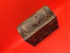 Vintage Cast Iron Treasure Chest Coin Bank