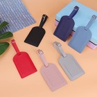 6 Pack Leather Luggage Tags For Suitcases Tsa Approved  Personalized Travel Tags