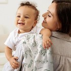 Muslin Swaddle Blankets For Newborn  3 Pack Breathable Soft Receiving Blanket   