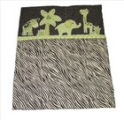 Baby Boutique - Animal Planet Lime- 12 Pcs Crib Nursery Bedding Set