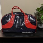 Vintage Adidas Trefoil Duffle Gym Sports Bag Travel 1970s Prop Red Blue Medium