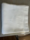 Matouk Diamond Pique Shower Curtain 70  Cotton 30  Polyester Ivory