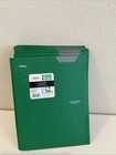 Lot Of 24 New Five Star Green 2 Pocket   Prong Plastic Folder