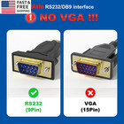 Usb To Rs232 Adapter With Ftdi Chipset  Usb To Rs232 Male Db9 Serial Converter