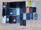 30  Android Smartphone Lot Tcl Alcatel Blu Wiko Untested For Parts
