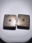 Vintage Apb Taxco Mexico Silver Dice Pair Possible Sterling Hollow Dice Rare