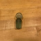 Apothecary Glass Bottle With Ground Glass Stopper No Label Marked Wt   Co