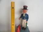 Vintage Taiwan Uncle Sam Painted Cast Iron Bank
