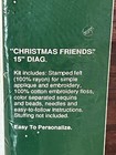 Bucilla Gallery Of Stitches Christmas Friends Stocking Felt Kit Santa Snowman