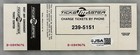 Larry Bird Autograph Signed 1990 Larry s Game Ticket Boston Celtics Hof Jsa