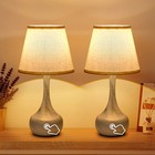 White Table 17   Lamps Set Of 2 Touch 3-way Dimmable Living Room Bedroom Bedside