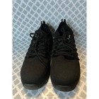 Larnmern Black Steel Toe Work Safety Lightweight Sneakers Size 9 5 Pre-loved