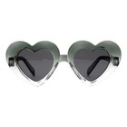 Toddlers   Little Girls Sunglasses Oversized Heart Shape Ombr   Colors Kids Uv400