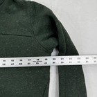 Alo Yoga Haze Funnel Neck Sweatshirt Green Speckled Turtleneck Thumbholes Xs