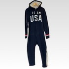  rare  2018 Winter Olympics Team Usa Hooded Pjs
