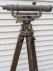 Vintage Early David White Surveyor Transit Level Case Tripod Milwaukee Wis 1955