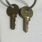Lot Of 17 Vintage Master Lock Small Brass Padlock Keys