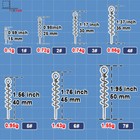 Fishing Soft Lures Spring Twist Lock Bait Worm Keeper For Crank Hook Soft Lures