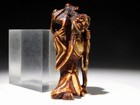 Gama Sennin Toad Hermit        Netsuke Edo Original Netsuke Inro Antique