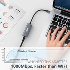 Usb 3 0 Gigabit Ethernet Lan Rj45 1000mbps Network Adapter For Windows Pc Mac