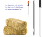 26 Inch Hay Probe Bale Sampler  Stainless Steel Hay And Forage Probe For Drill