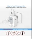 Us To Australia And New Zealand Power Plug Adapter