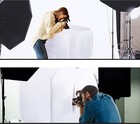 Fodoto 43  Portable Light Tent Cube Softbox Table Top Indoor Outdoor Photography