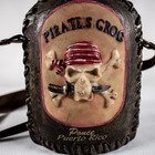 Pirates Crog Canteen Flask Strap Vintage Decor