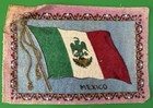 Lot Of 4 Original Early 20th Century Tobacco Silk   Felt National Flags