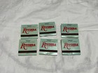 Las Vegas Nevada Riviera Hotel   Casino Vintage Matchbook Unstuck Lot Of 6