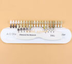 Ivoclar Vivadent Dental Shade Guide A-d 20 Ips Natural Die Nd1-9 Bleach Teeth