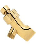 Showermaxx Shower Arm Bracket - Polished Brass