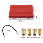 Engine Cylinder Compression Gauge Tester Kit Gas Engine Diagnostic Testing Tool