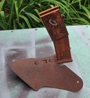 Vintage Farm Iron Single Bottom Plow Cultivator Head Garden Country
