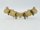 Vintage Brass Bat Wall Key Holder  4 Hook Entryway