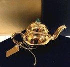 2007 Estee Lauder Pleasures Little Teapot Compact For Solid Perfume