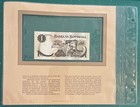 Most Treasured Banknotes 1976 1 Pula Botswana Uncirculated Banknote