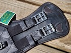 Nwt Devoucoux Black Padded Anatomic Short Dressage Girth - 16 -40cm